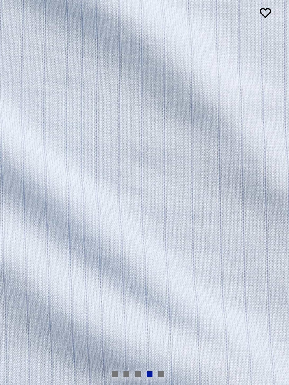 GAP Light Blue Ribbed Tank - Picture 3 of 3